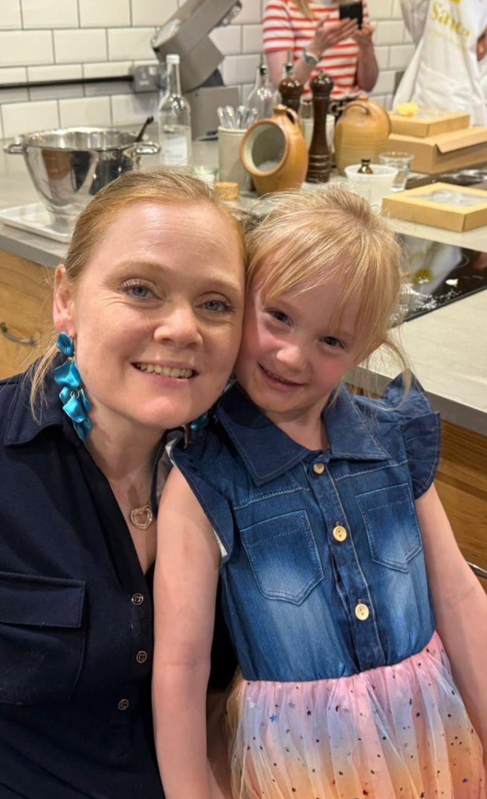 MindSprout founder Dale with her daughter Cleo